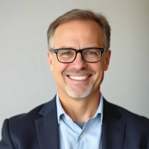 Porträt von Simon Graf, einem charismatischen und talentierten Sprechtrainer mit einer klaren und angenehmen Stimme.